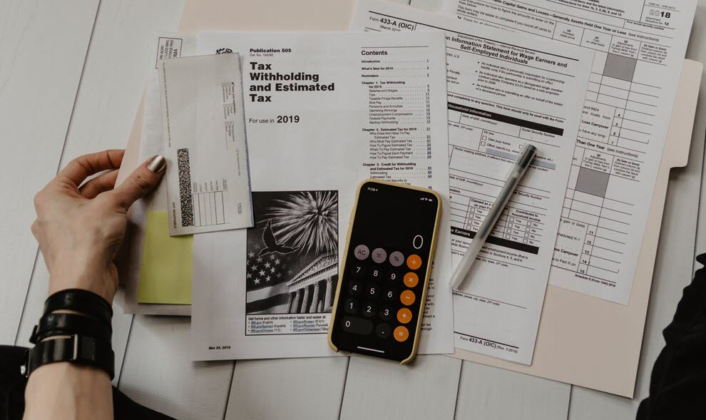 SEVERAL ADVICE FOR TAX CALCULATION
