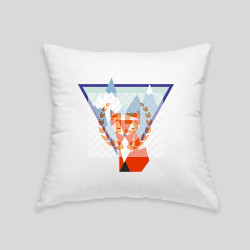 Mountain fox cushion