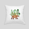 Brown bear cushion