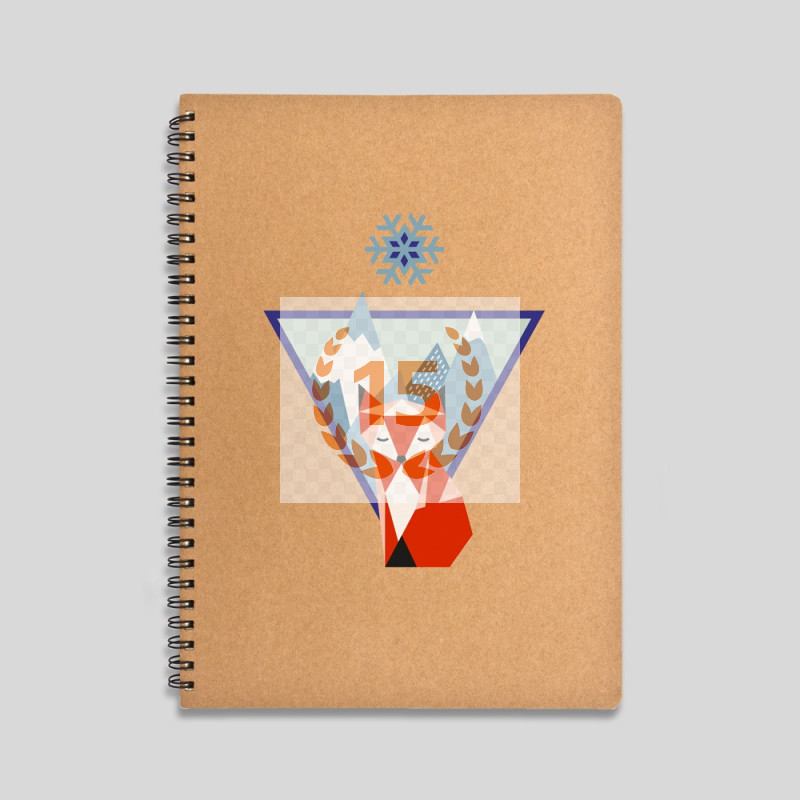 Mountain fox notebook