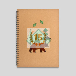 Mountain fox notebook