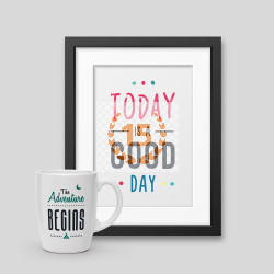 Pack Mug + Framed poster