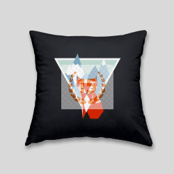 Mountain fox cushion