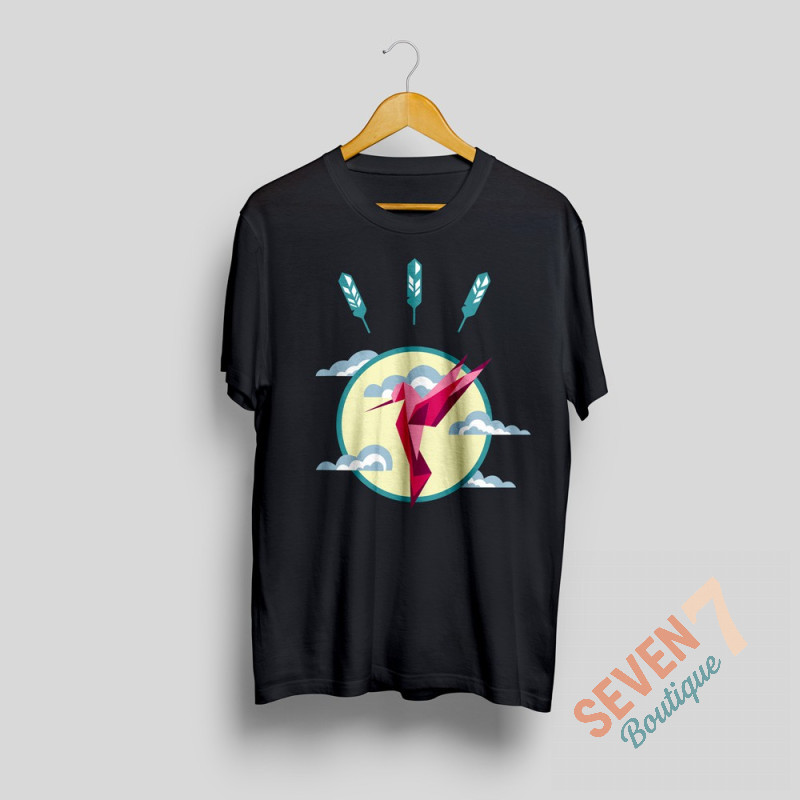 Hummingbird printed t-shirt