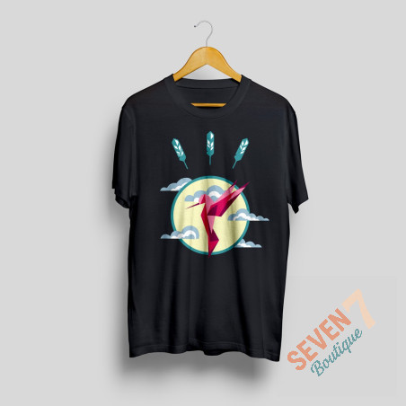 Hummingbird printed t-shirt