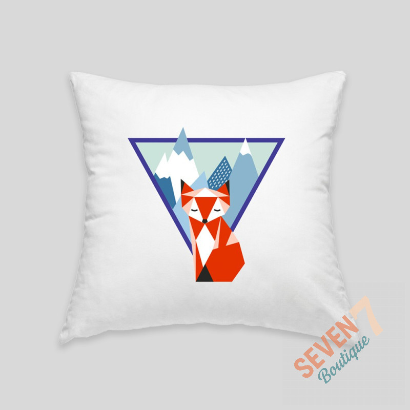Mountain fox cushion