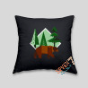 Brown bear cushion