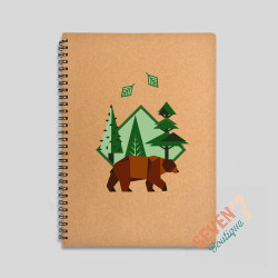 Mountain fox notebook