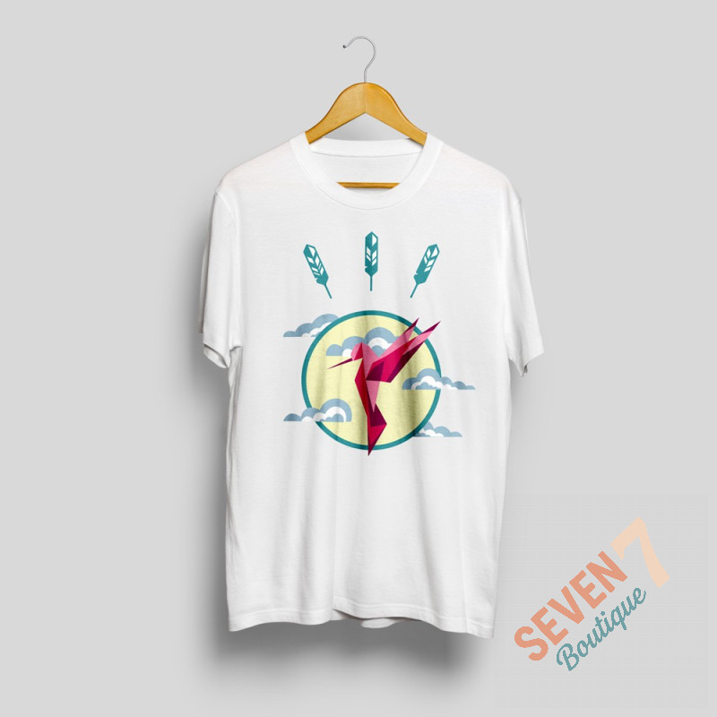 Hummingbird printed t-shirt