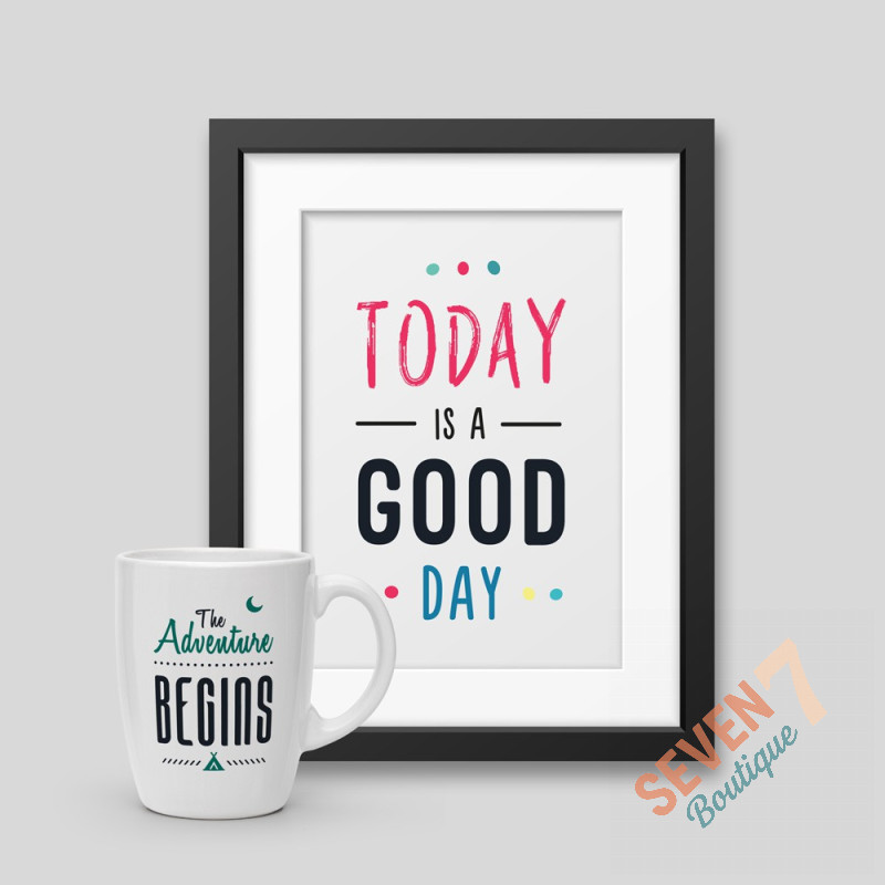 Pack Mug + Framed poster